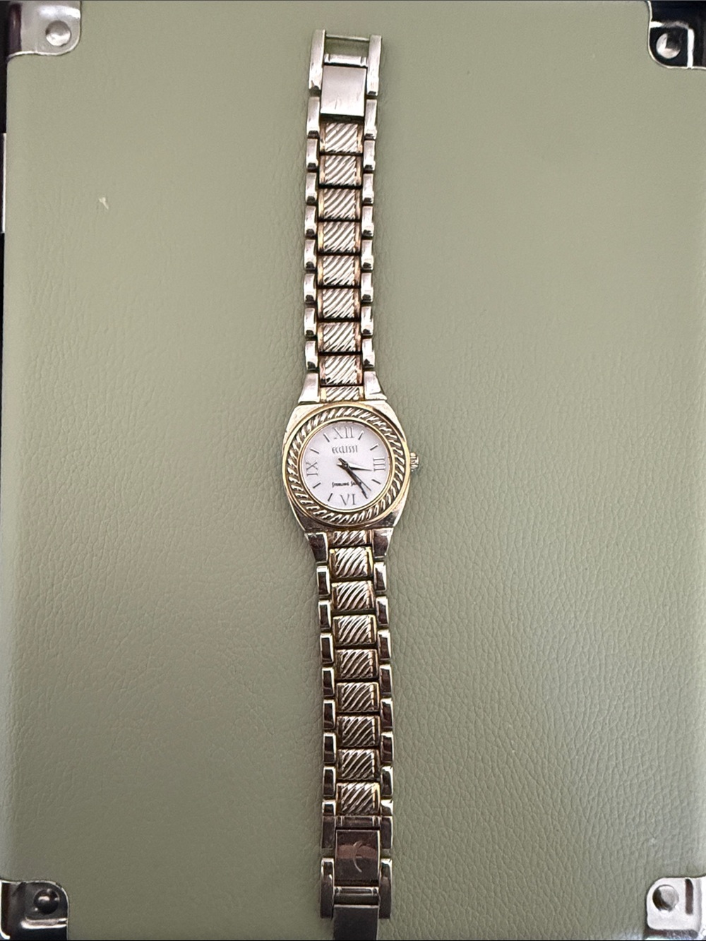 Ladies Two-Tone Bracelet Watch in Silver and Gold